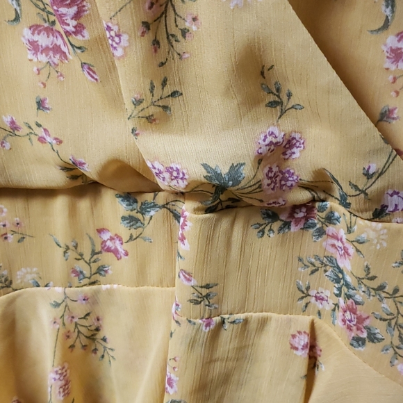 Love, Fire Tiered Wrap Dress - Picture 4 of 4